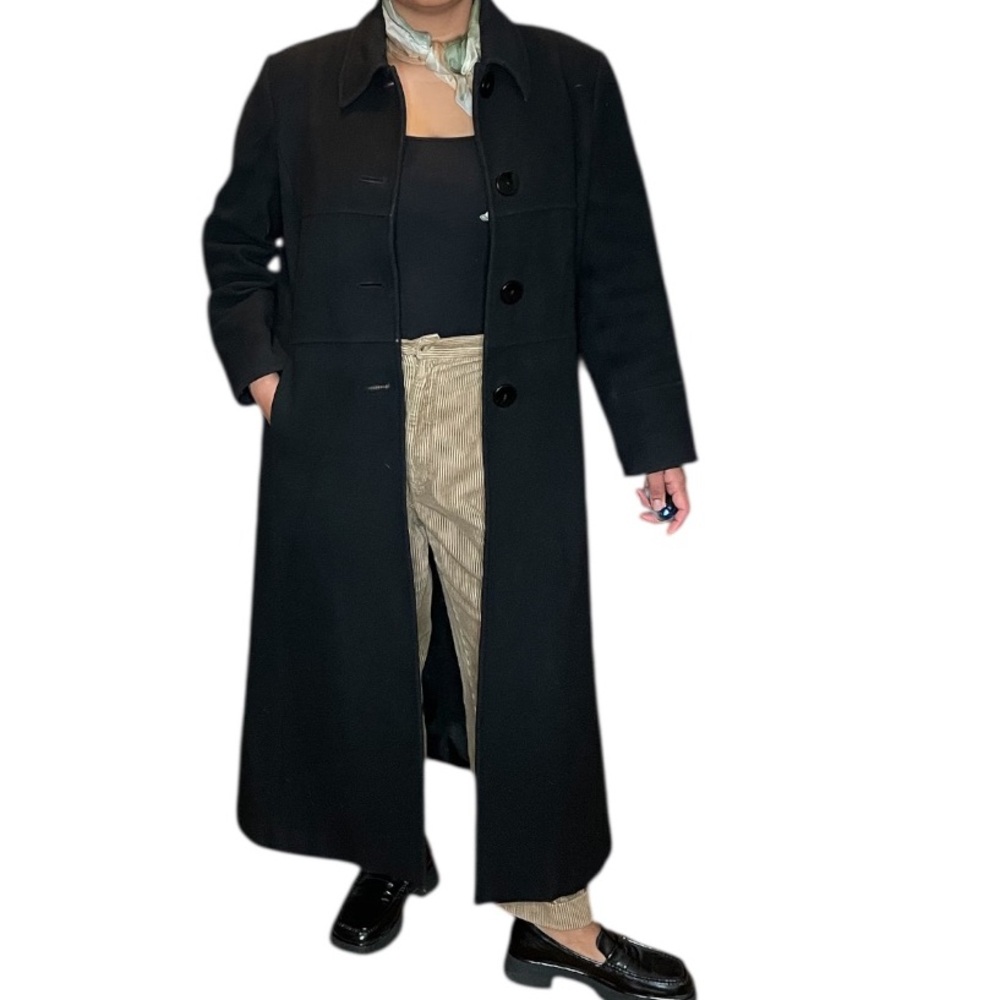 VGT_Donny Brook_Elegant Black Long Wool Coat_12